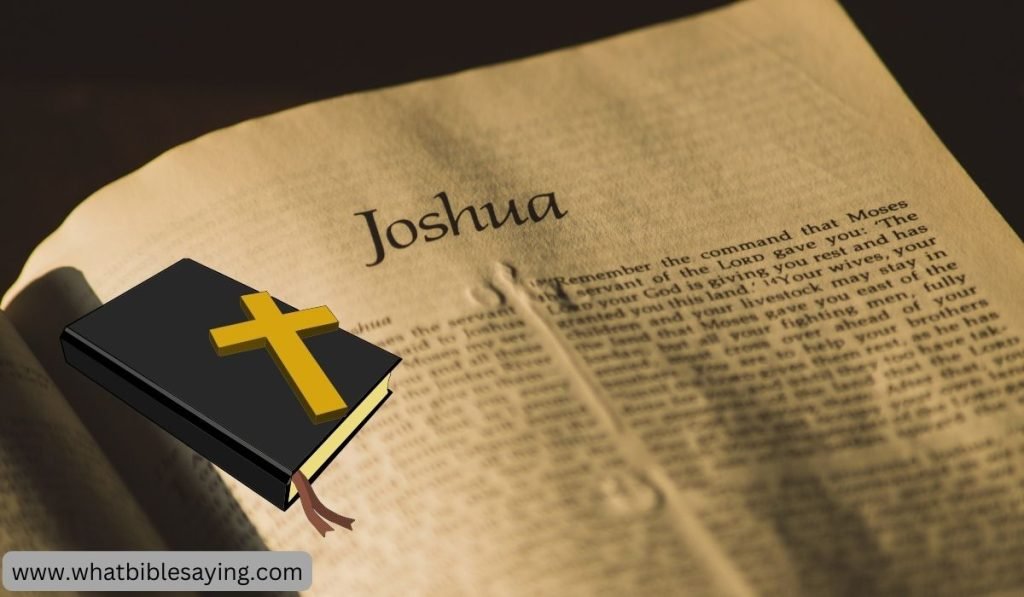 Did Joshua Sin in the Bible