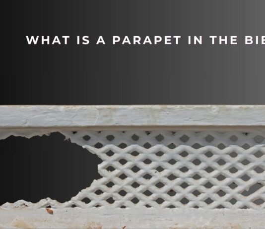What Is a Parapet in the Bible