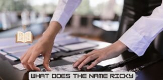 What does the name Ricky stand for?