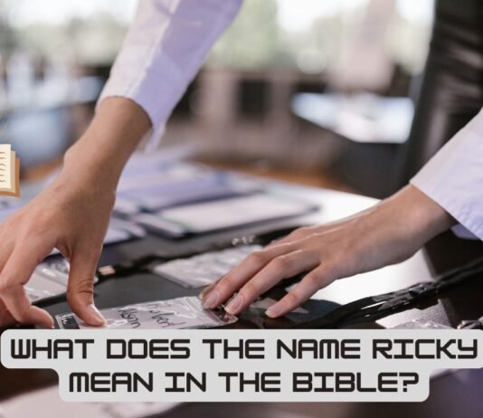 What Does The Name Ricky Mean in the Bible? | Name Insights What does the name Ricky stand for?
