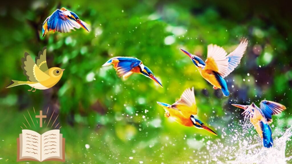 Is the great speckled bird mentioned in the Bible?