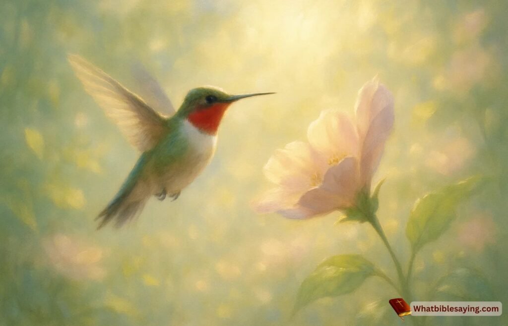 Spiritual Symbolism of Hummingbirds in Scripture 