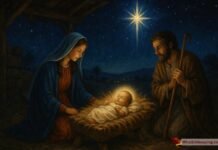 Where Is Jesus Birth Found In The Bible? Full Story & Verses Nativity scene showing Jesus' birth in Bethlehem