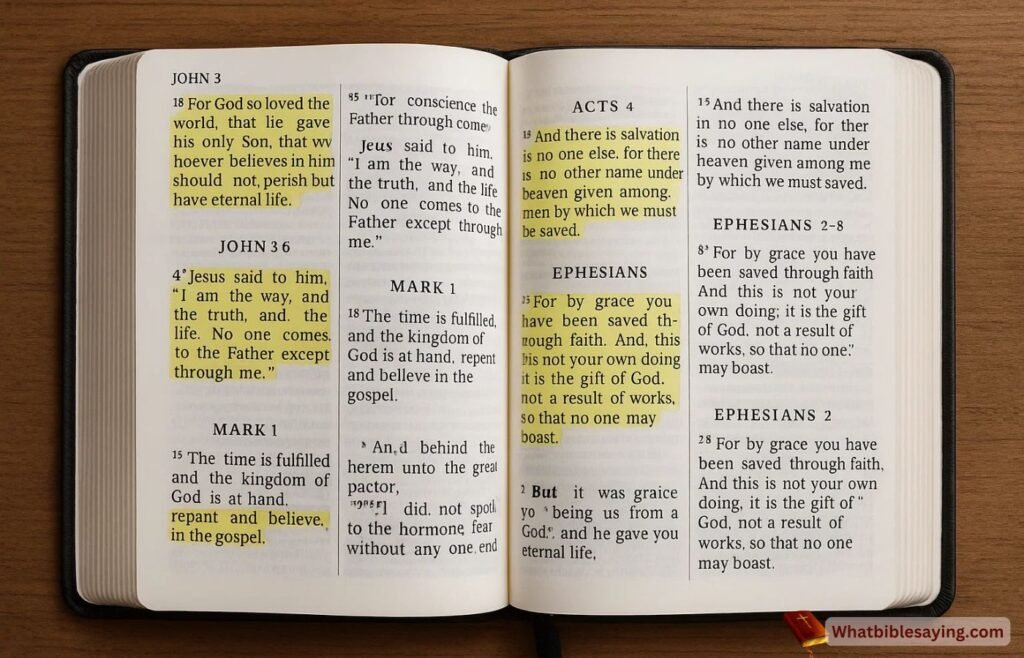 Where Bible Talk About Salvation