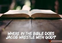 Where In The Bible Does Jacob Wrestle With God Where In The Bible Does Jacob Wrestle With God