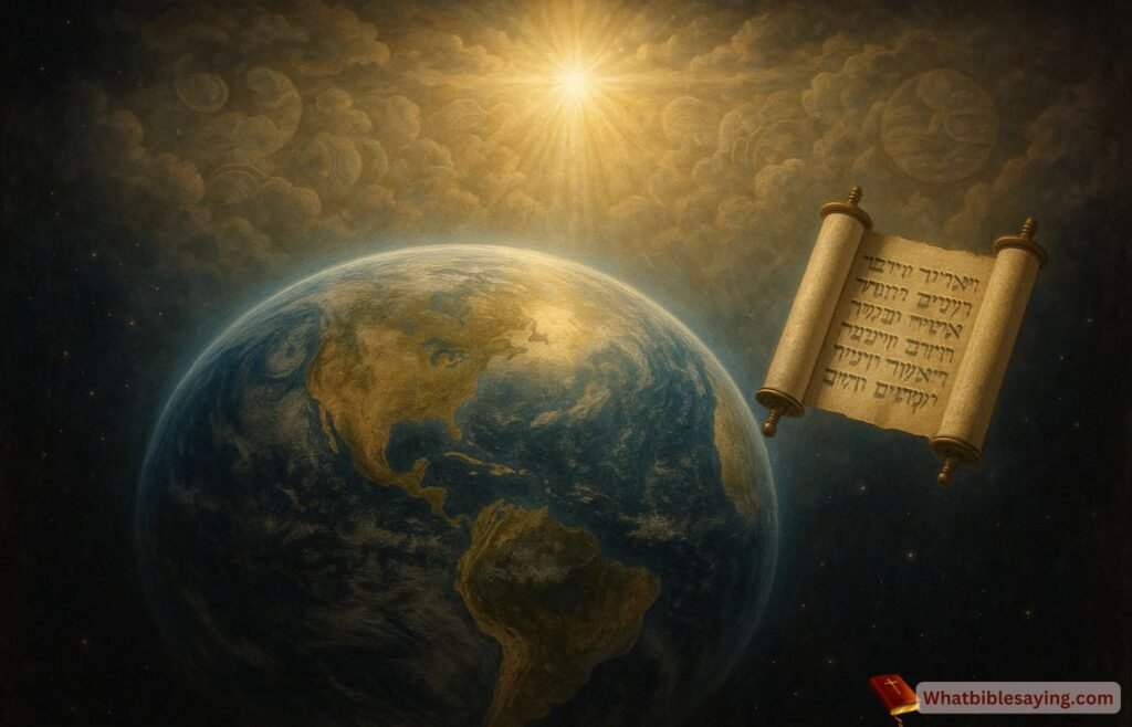 Genesis creation showing Earth’s biblical age and timeline 