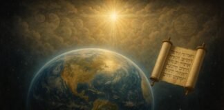 Genesis creation showing Earth’s biblical age and timeline