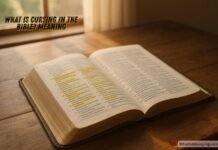 What Is Cursing in the Bible? Meaning and Truth Biblical meaning of cursing with scripture and spiritual guidance