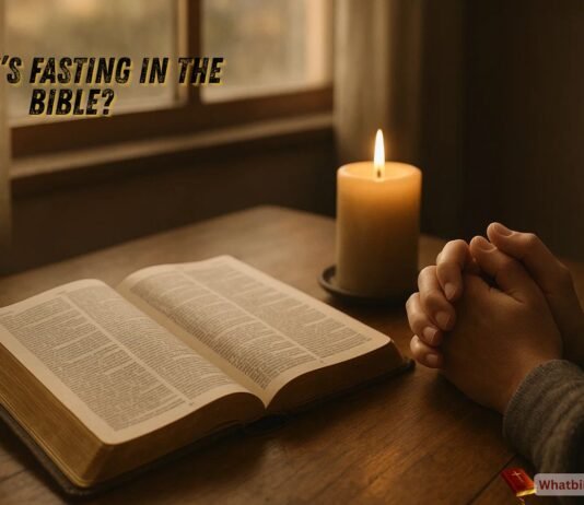 Biblical fasting explained with prayerful devotion and scripture meaning