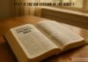 What Is the ICB Version of the Bible Explained Open ICB Bible on a wooden table with soft morning light.