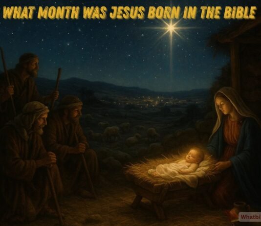 Depiction of Jesus’ birth with shepherds under starry night sky