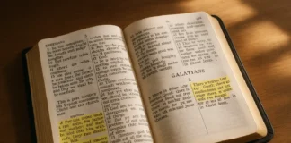 Open Bible showing KJV verses about interracial marriage and love