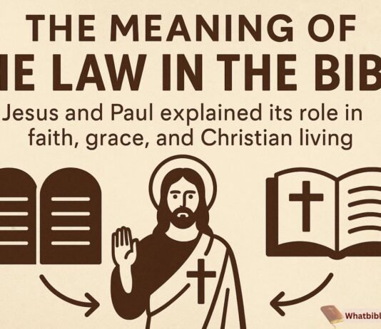 What Is The Law In Bible? Meaning, Jesus & Paul Understanding the meaning of the Law in the Bible and its role today