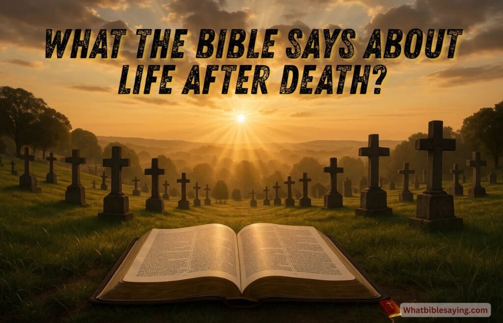 Biblical hope of eternal life after death with resurrection in Christ