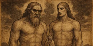 Biblical depiction of the Nephilim mentioned in Genesis 6