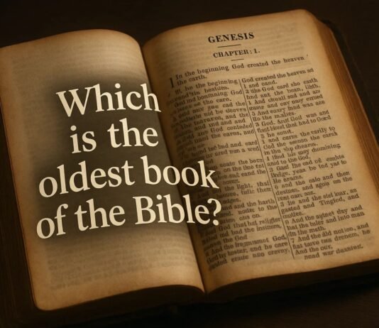 Which is the oldest book of the Bible?