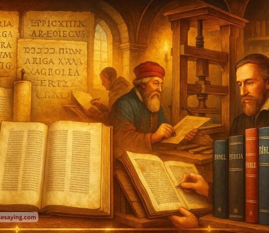 Where Was The First Bible Made? Tracing the Origins of God’s Word Where Was the First Bible Made – Historical Journey from Scrolls to Printing Press
