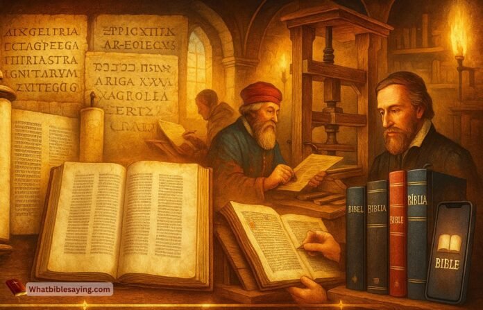 Where Was The First Bible Made? Tracing the Origins of God's Word