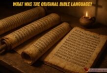 What Was the Original Bible Language? A Simple Guide Ancient Hebrew, Aramaic, and Greek scrolls showing the original Bible languages