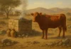 What Does The Bible Say About a Red Heifer? Ancient biblical red heifer sacrifice and purification ritual imagery