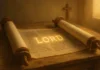 What Does The Word Lord Mean In The Bible? Illustration showing the meaning of the word Lord in the Bible with reverent light