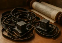 What Is Phylacteries In The Bible? Meaning & History Ancient Jewish phylacteries used for prayer, as mentioned in the Bible