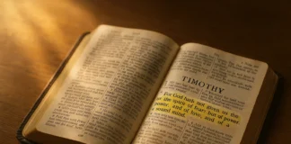 Bible verse showing God’s power over the spirit of fear