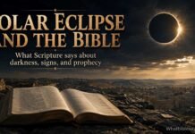 What Does the Bible Say About the Solar Eclipse? Spiritual Insights What the Bible says about the solar eclipse