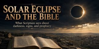 What the Bible says about the solar eclipse