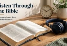 How Long Does It Take to Listen to the Bible? Hours Explained How long does it take to listen to the Bible from start to finish