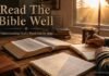 How to read the Bible correctly with study