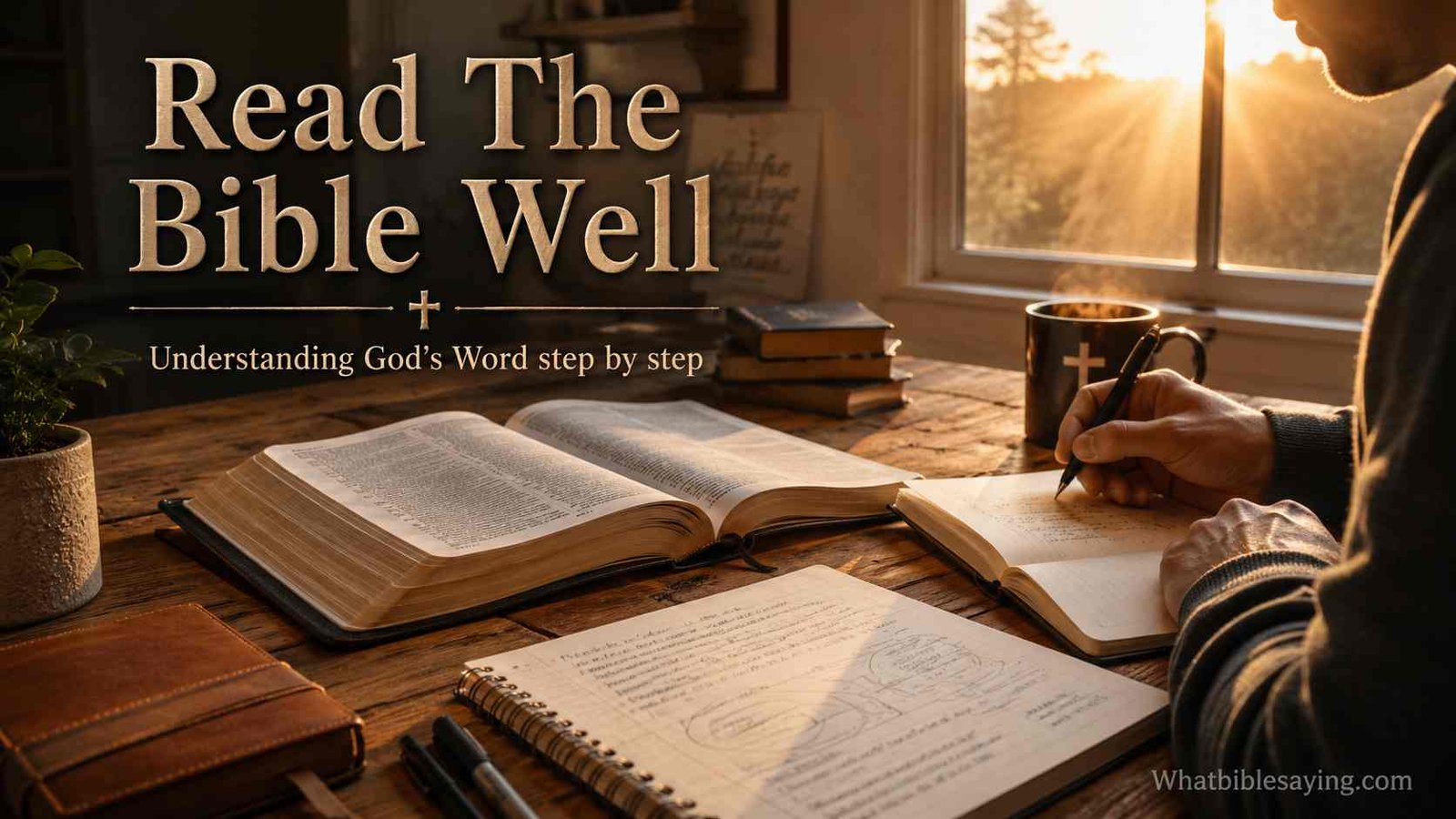 How to read the Bible correctly with study