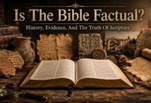 Is The Bible Factual? Evidence For Its History And Truth Ancient Bible showing evidence of factual history