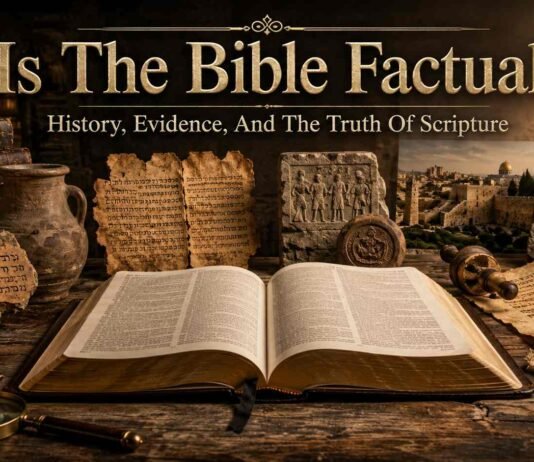 Is The Bible Factual? Evidence For Its History And Truth Ancient Bible showing evidence of factual history