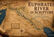 Where Is the Euphrates River in the Bible? Location and Meaning Where Is the Euphrates River in the Bible map