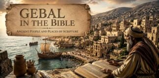 Ancient Gebal city and biblical history study