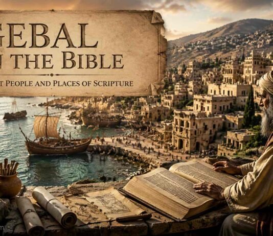 Who Is Gebal In The Bible? Meaning, People, and Biblical History Ancient Gebal city and biblical history study