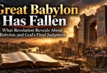 Great Babylon has fallen over ancient city ruins