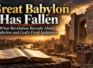 Great Babylon Has Fallen: What Does Revelation Really Mean? Great Babylon has fallen over ancient city ruins