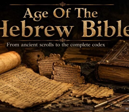 How Old Is The Hebrew Bible? A Clear Timeline of Its Ancient Texts How old is the Hebrew Bible ancient manuscript