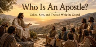 Who Is an Apostle in the Bible study scene