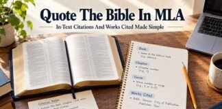 How To Quote The Bible In MLA Format: In-Text & Works Cited How to quote the Bible in MLA format correctly