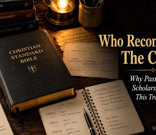 Who recommends the CSB Bible for study and reading