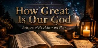 How Great Is Our God Bible: Scriptures That Reveal God’s Greatness How Great Is Our God Bible study with open Scripture