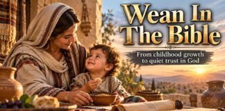 What Does Wean Mean In The Bible? Meaning and Biblical Context Biblical meaning of wean and a weaned child