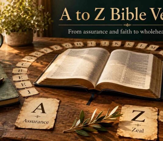 A to Z Bible Verses: Insights from Assurance to Zeal for Daily Faith A to Z Bible Verses from assurance and prayer to zeal for God