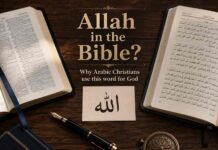 Is Allah Mentioned in the Holy Bible? Language, Meaning, and Context Is Allah mentioned in the Holy Bible shown beside Arabic Bible text