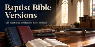 What Bible Does the Baptist Church Use with several Bible versions