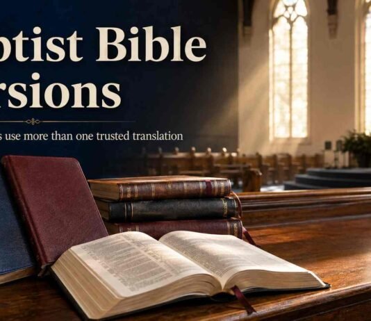 What Bible Does the Baptist Church Use? Common Versions Explained What Bible Does the Baptist Church Use with several Bible versions