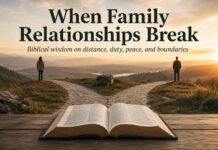 What the Bible Says About Abandoning Your Family: Is It a Sin? What the Bible Says About Abandoning Your Family and boundaries